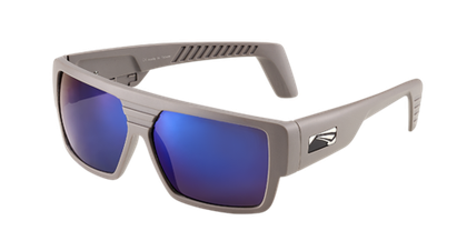 Спортивные очки LiP Rock / Matt Grey / PC Polarized / Blue Mirror Smoke
