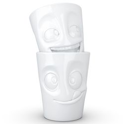 Набор кружек Joking & Tasty, 350 мл, белый, 2 шт.