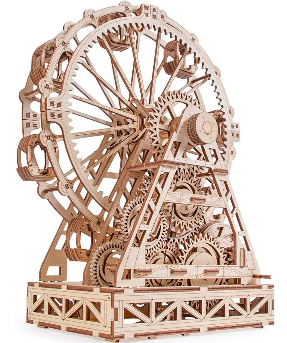 Механическая сборная модель Wood Trick Механическое колесо обозрения