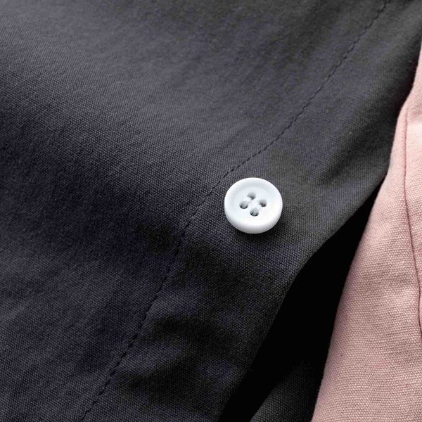 Сорочка Puff мужская графитовый / розовый - фото 7