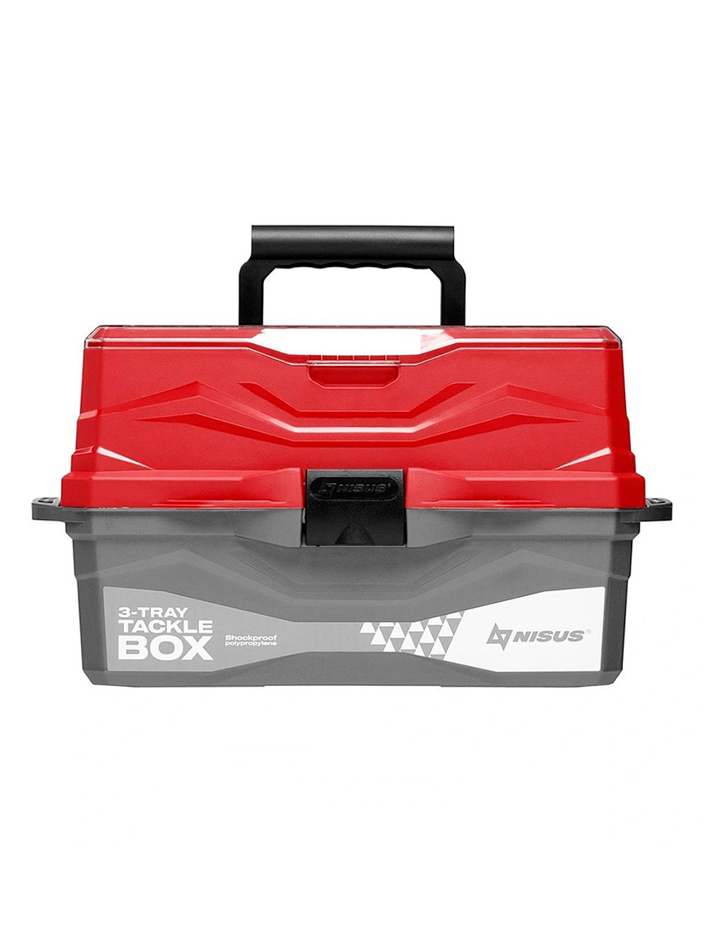 Ящик для снастей Nisus Tackle Box трехполочный красный (N-TB-3-R)