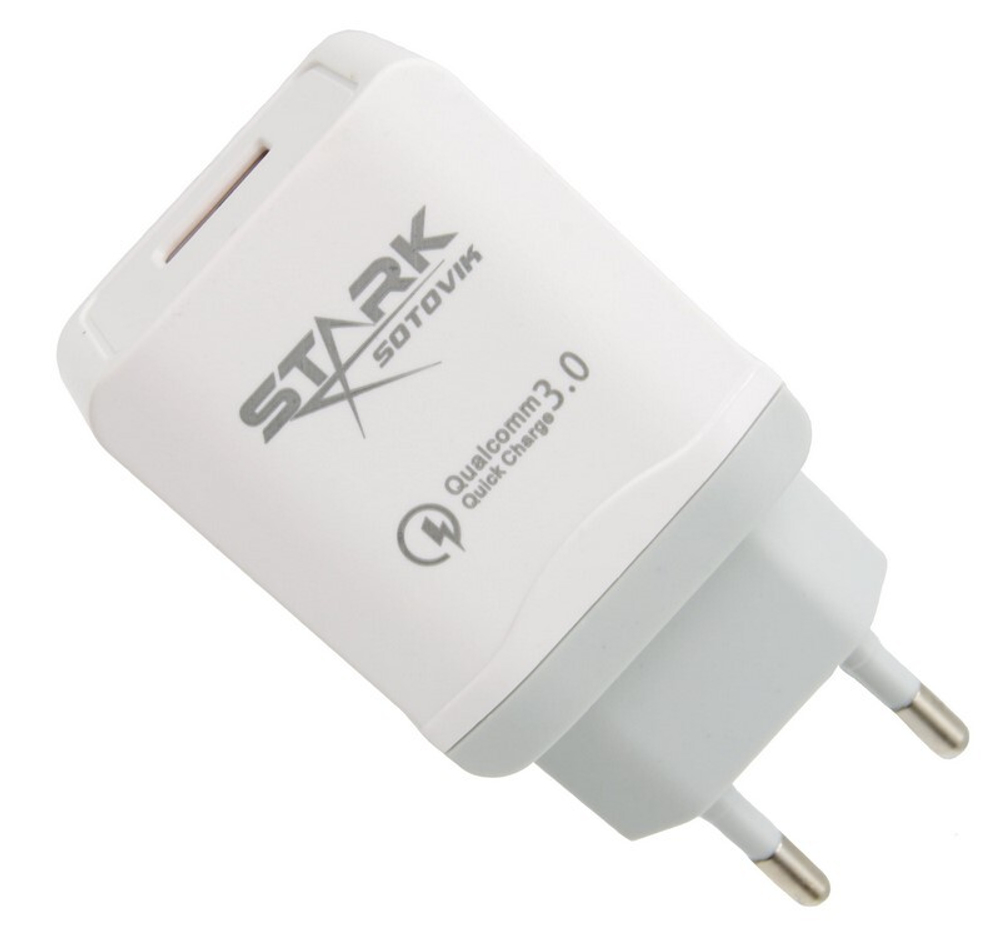 Сетевой адаптер питания STARK ST-4 1USB 3.5A (белый)