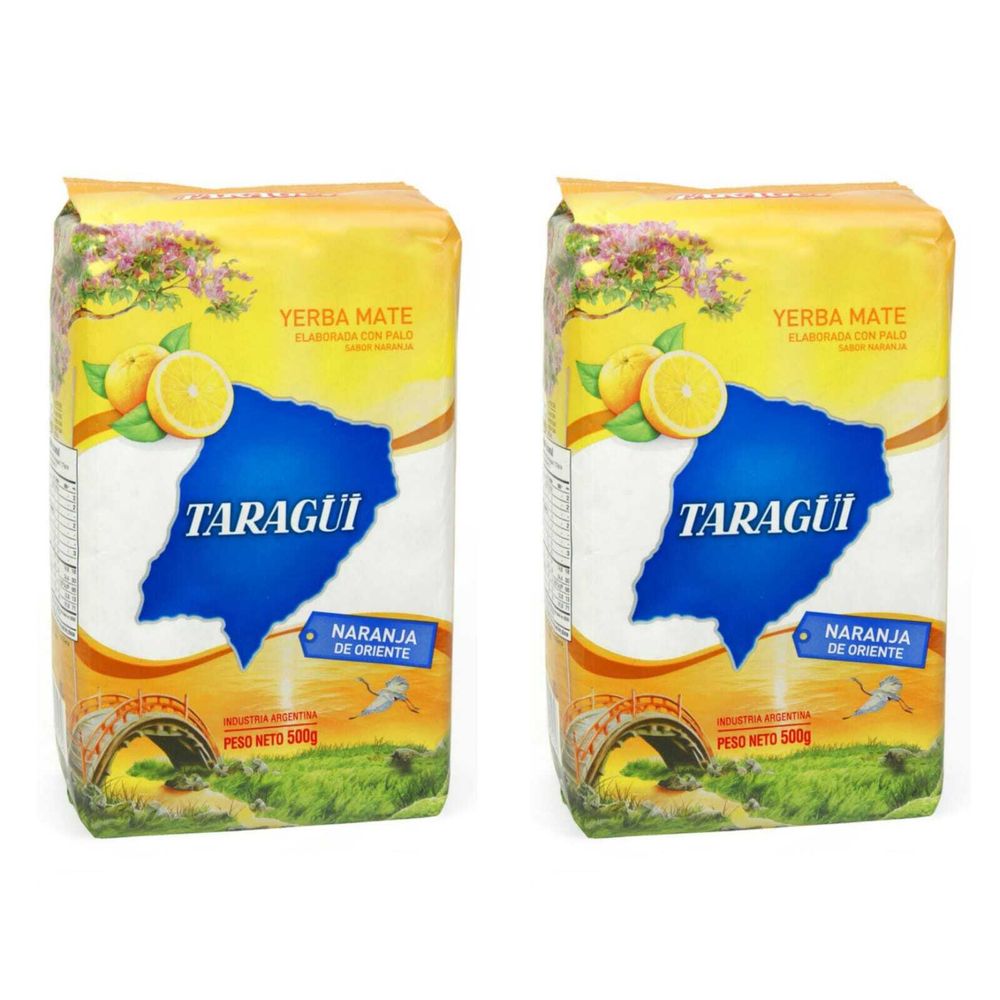Чай мате Taragui Yerba mate Naranja de oriente 500 г, 2 шт