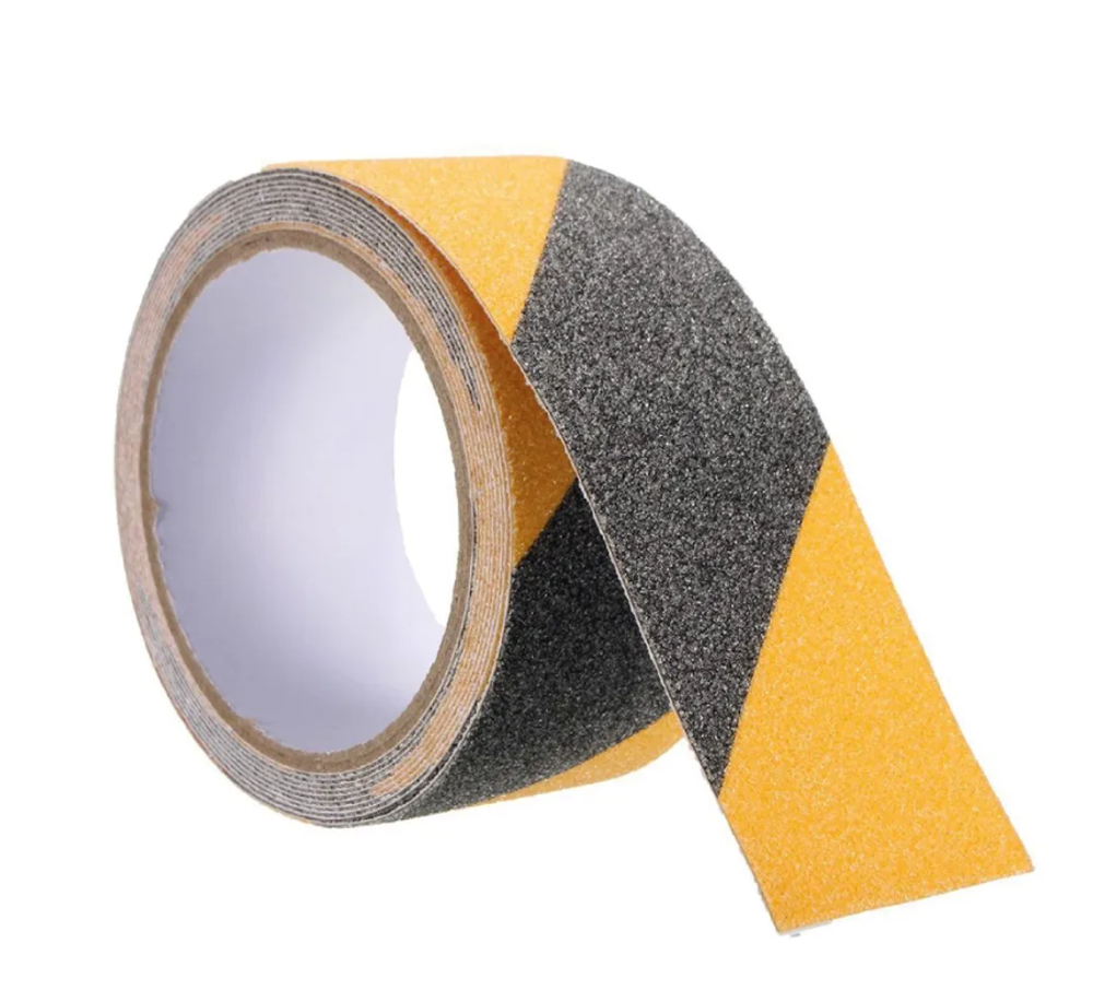 ЛЕНТА ПРОТИВОСКОЛЬЗЯЩАЯ GRACE RICO ЧЕРН-ЖЕЛТ 50ММХ15М