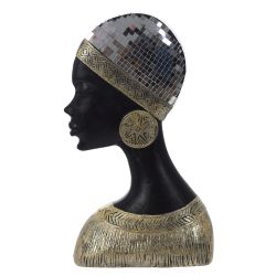 GAEM Фигурка декоративная "Африканка", L13,5 W5,5 H25 см