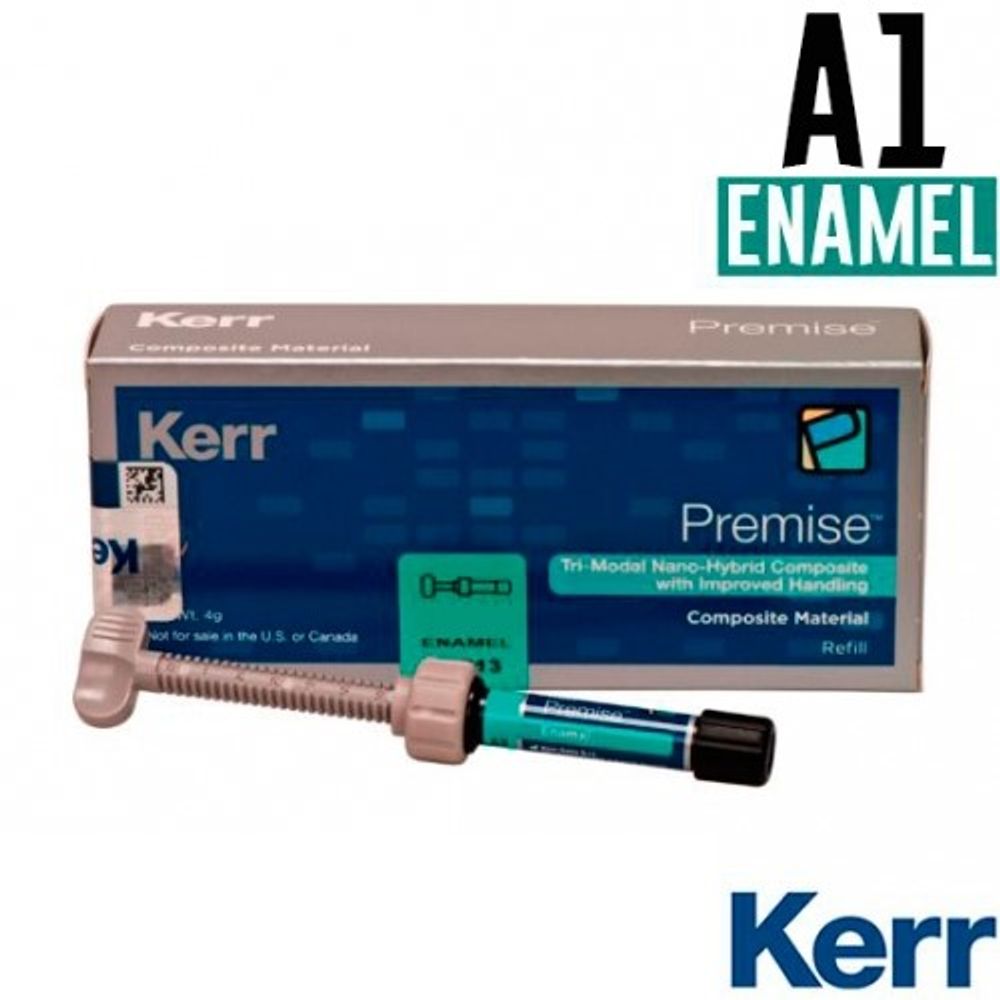 Premise Enamel A1, шприц (4гр.), наногибридный композитный материал