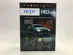 Светодиодные лампы MTF Light HB3 MaxBeam MINI 12V 45W 4500lm 6000K (к-т 2шт.)