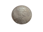 Гибралтар 5 фунтов 2005 Падения Берлина 1945 Вторая мировая война СЕРЕБРО