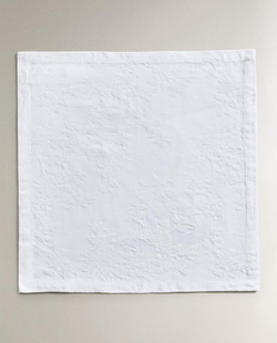 ZARA HOME ЖАККАРДОВАЯ САЛФЕТКАУ (УПАКОВКА ИЗ 2 ШТУК), БЕЛЫЙ