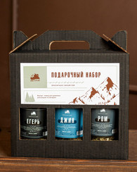 Коробка подарочная для 3х бутылок (0,5 л.)