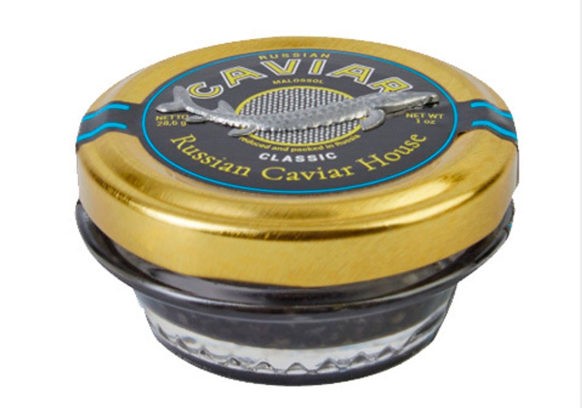 Икра черная осетровая "Классик", 28.6г