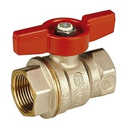 Кран шаровой Giacomini DADO R911 1” ВР/ВР полнопроходной ручка-бабочка