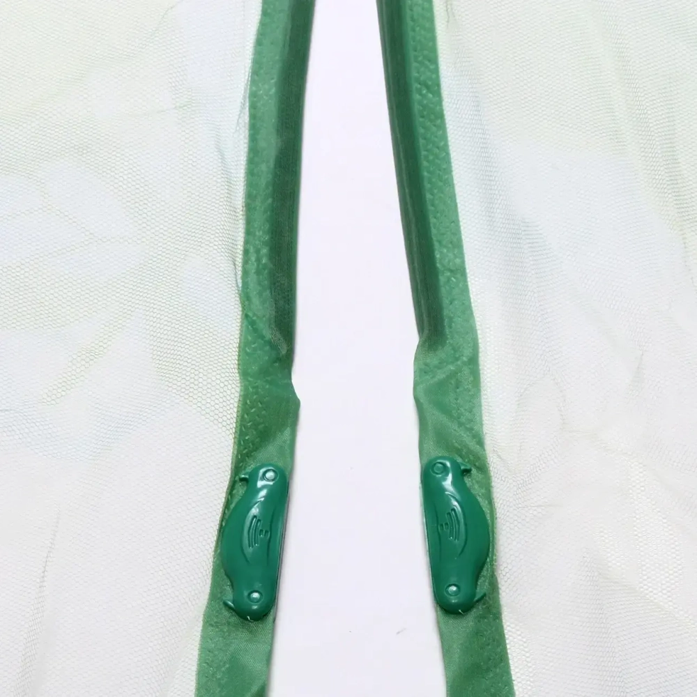 Сетка антимоскитная дверная на магнитах 100*210см «Скарлет» зеленая ДоброСад