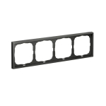 ARTGALLERY 4-постовая РАМКА, универсальная, БАЗАЛЬТ