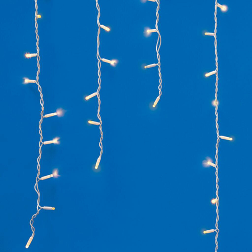 ULD-B3010-200/DWA WARMWHITE IP67 Бахрома светодиодная с контроллером, 200 светодиодов, 3 м, теплый белый, IP67, провод белый