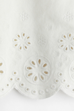 Джинсовая куртка broderie anglaise-деталь гардероба