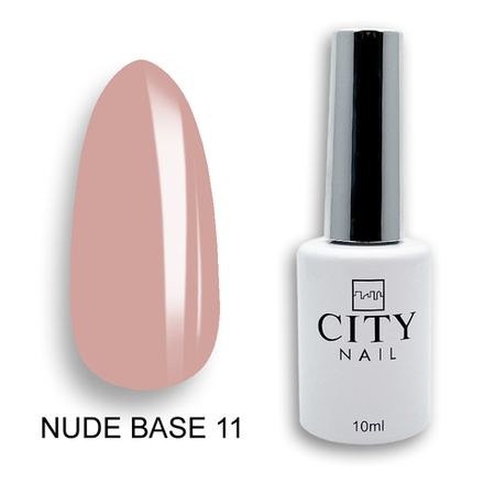 CITY-NAIL NUDE BASE 10 мл №11