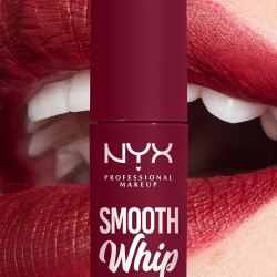NYX Professional Makeup Smooth Whip Matte Lip Cream - Бархатистая разглаживающая помада, 4 ml