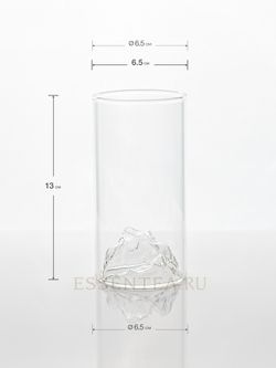 размер кружка стеклянная 250 мл
