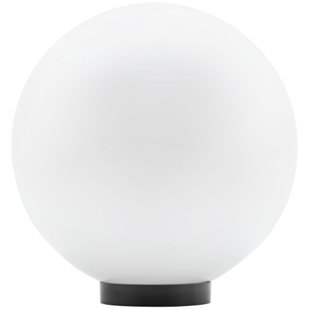 Садово-парковый светильник ЭРА НТУ 01-150-401 шар опаловый на опору / кронштейн IP44 Е27 max150Вт d400mm | Садово-парковые светильники