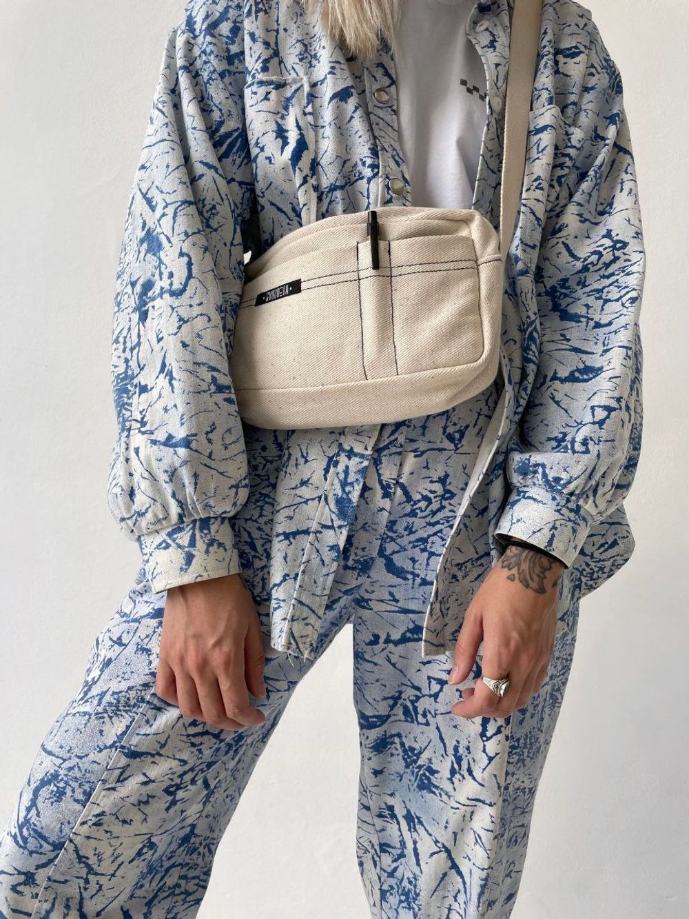 Сумка через плечо Gvozdeva Ivory