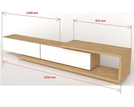 ширина 2250 мм