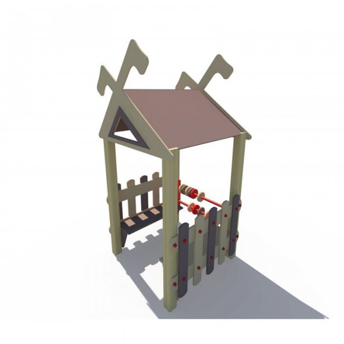 Детский игровой домик Домик-избушка ДИФ 01090