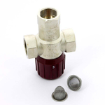 Термостатический смеситель WATTS "3/4"(32-50*С) подмешивающий для ГВС 10017418