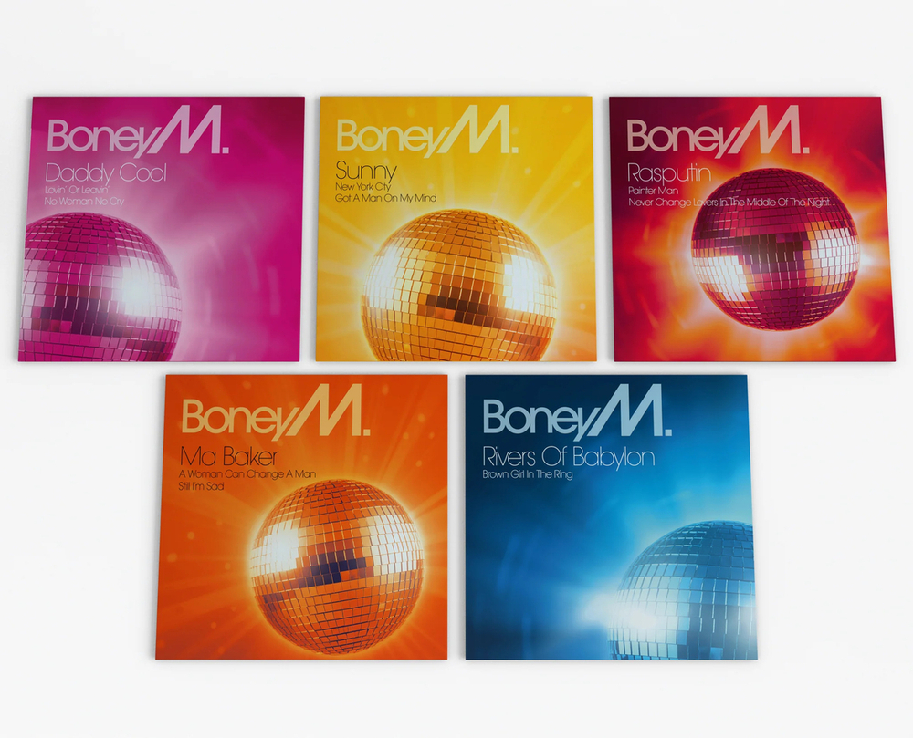 Boney M. / The Hits: The Mixes EP Collection (Volume 1)(Limited Edition)(Coloured Vinyl)(5x12"Vinyl EP)