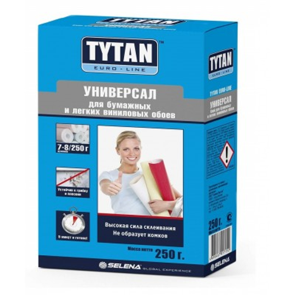 Клей универсальный для всех типов обоев Tytan euro‑line ( 250г )