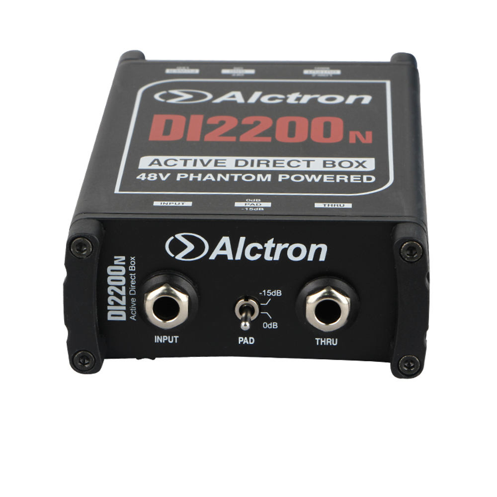 D.I. Box Преобразователь акустического сигнала, активный, Alctron DI2200N