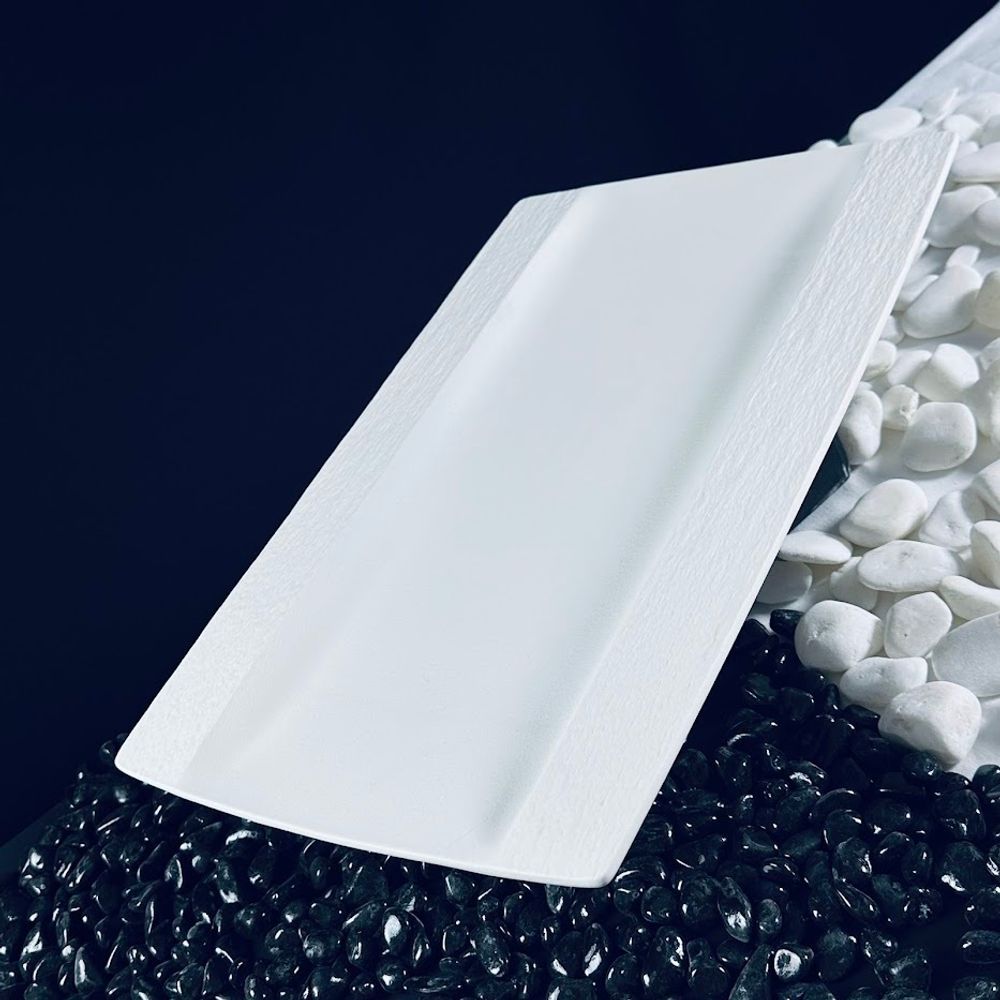 Lenardi 135-067 Прямоугольное блюдо 40,5х25,5х2см ЭФИОПИЯ в под.уп.(х6)Фарфор