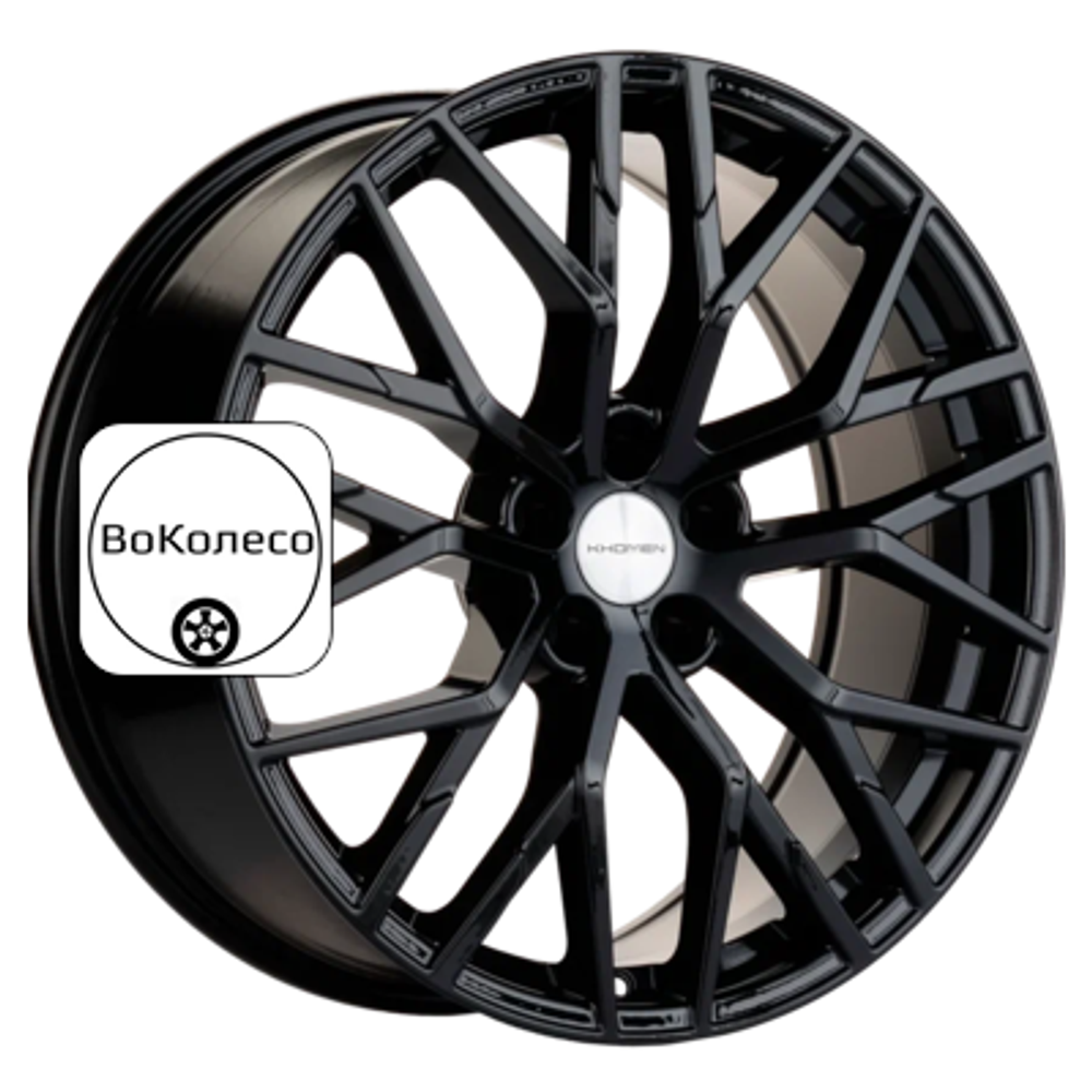 8,5x20/5x114,3 ET35 D60,1 KHW2005 (Toyota/Lexus) Black Khomen Wheels