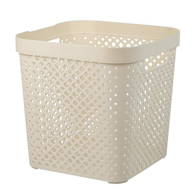 Корзина для хранения Plast Team STOCKHOLM, 20 л молочный туман