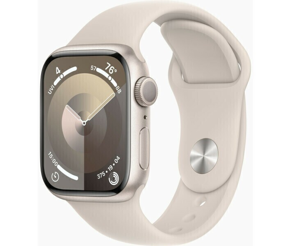 Умные часы Apple Watch Series 9 45 мм Aluminium Case, starlight