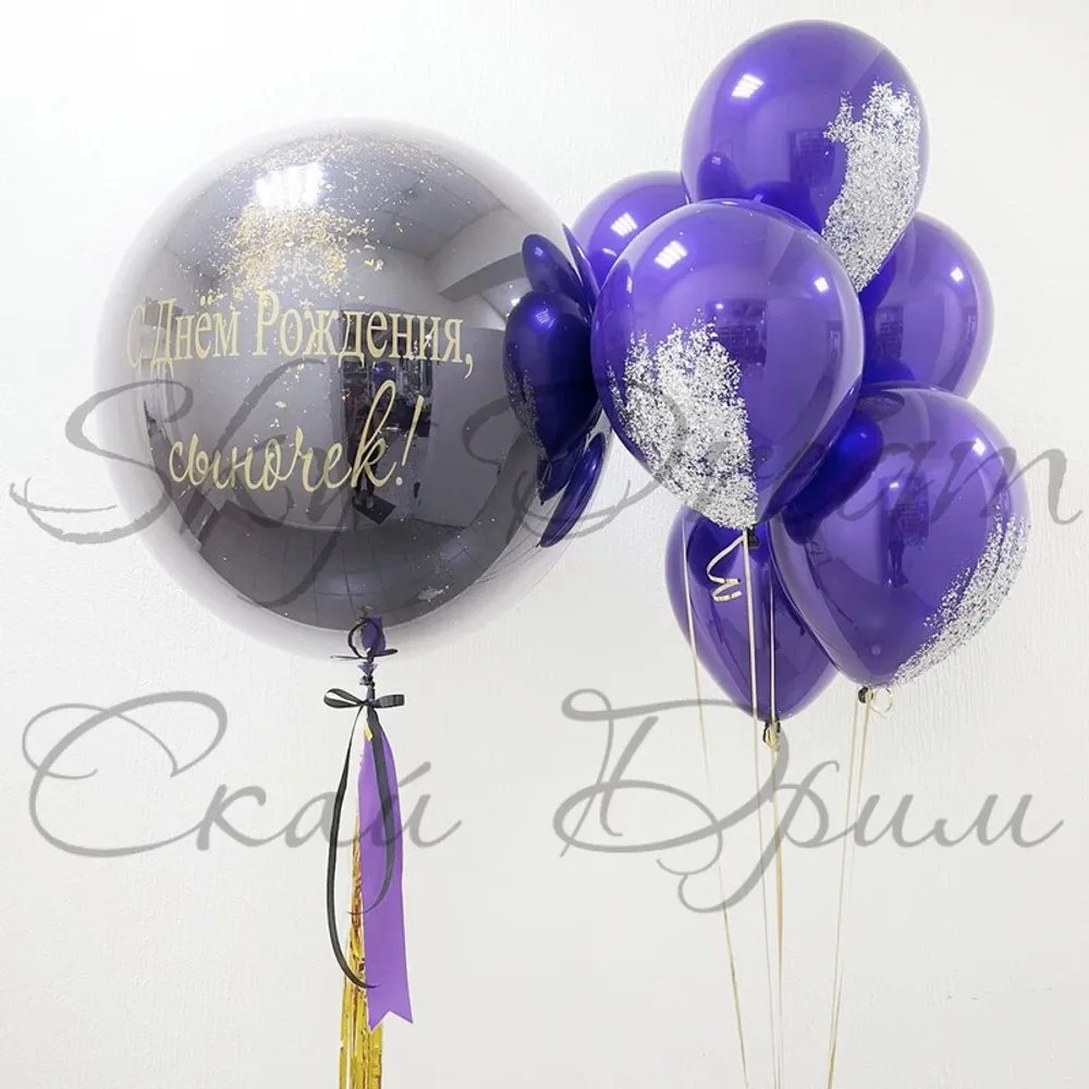 Композиция из шаров Сказочный блеск 2 Композиция из шаров Сказочный блеск 2