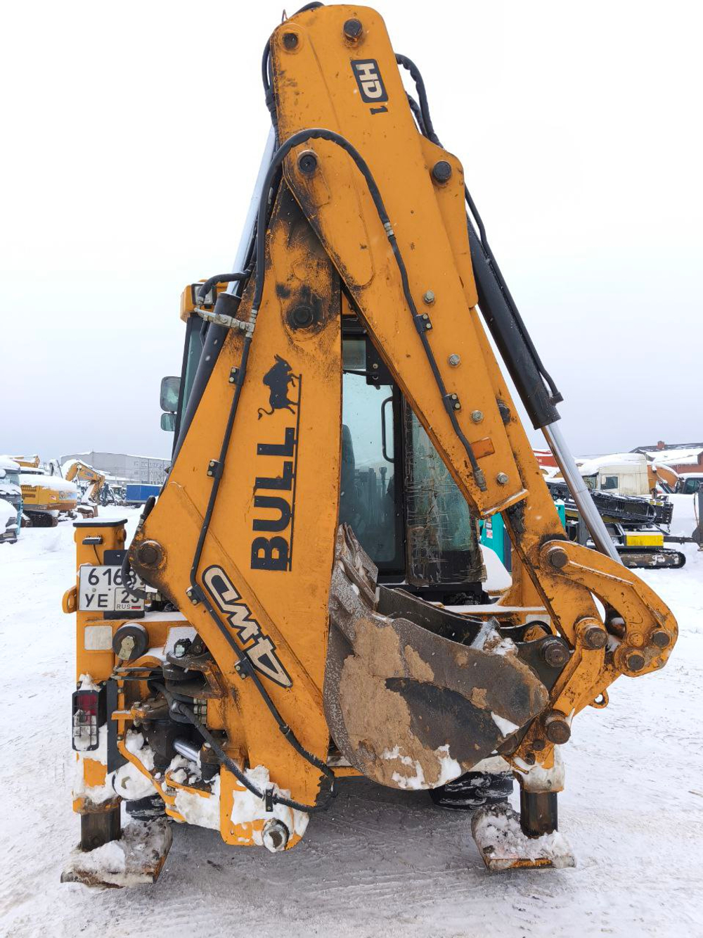 Bull HD-100 Экскаватор-погрузчик HD-100 (Дизельный, 4,4 л, 101 л.с., АТ)