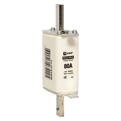 Плавкая вставка ППН-33 160/ 80А габарит 0 EKF