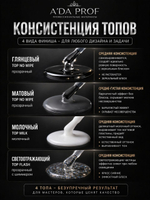 Набор Топов (глянцевый матовый молочный светоотражающий)