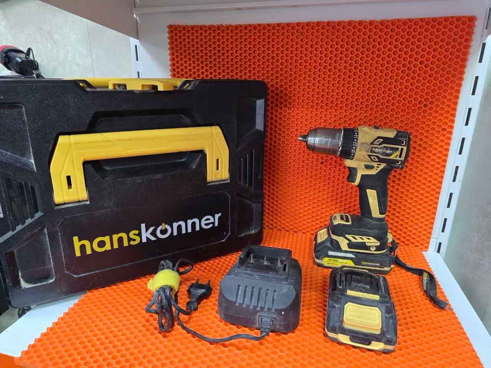 Шуруповерт HansKonner HCD2065BLC