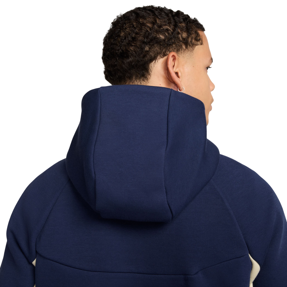 Зип Худи Nike Tech Fleece 2024 Navy/Beige
