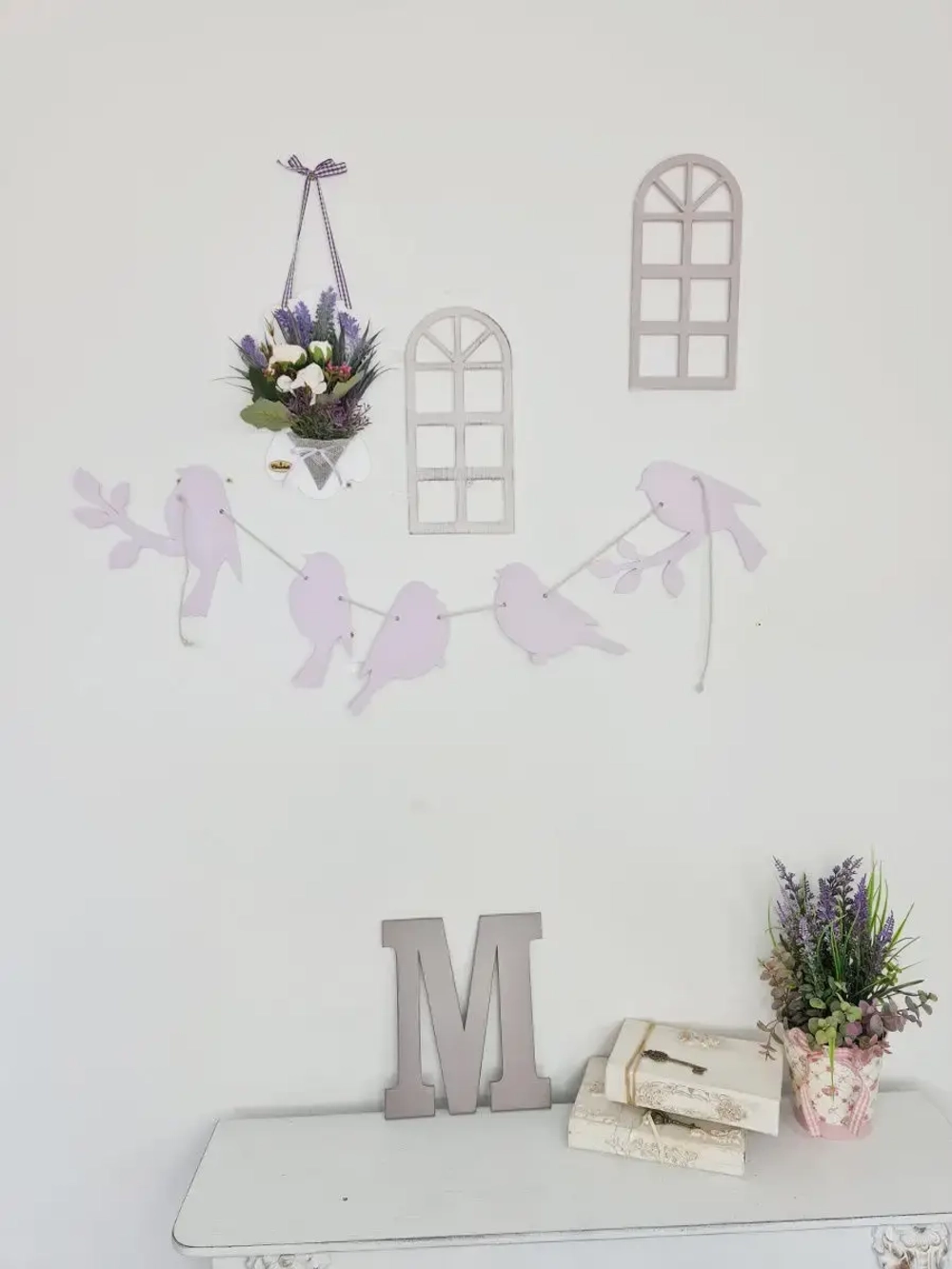 Настенный декор "Птички"