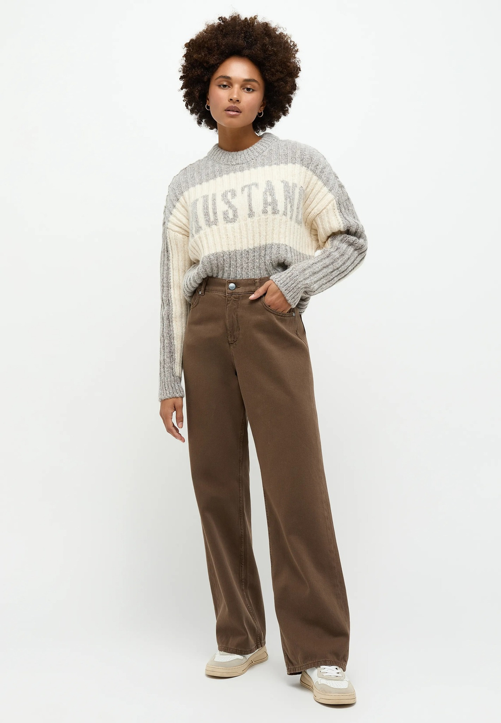 Джемпер женский MUSTANG Style Carla C Logo