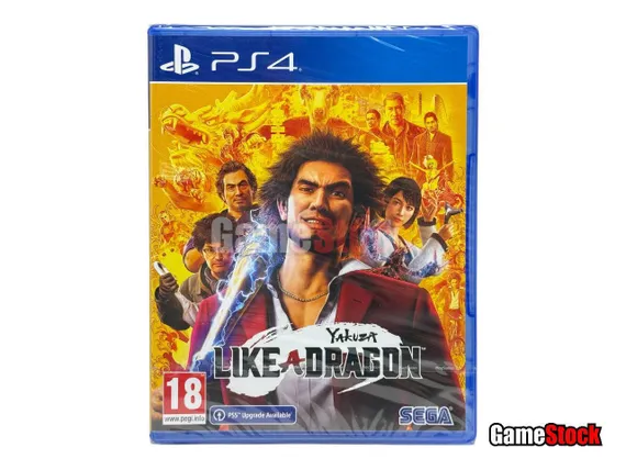 PS4 Yakuza: Like a Dragon (Новый, Русские субтитры, CUSA-16745)