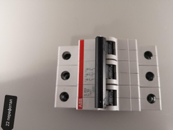 2шт ABB S203 C10 Выключатель автоматический 2CDS253001R0104