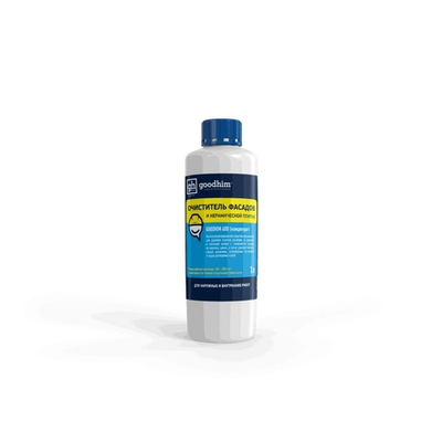 Очиститель фасадов и керамической плитки GOODHIM 600 (концентрат 1:5), 1л