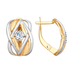 Серьги Au 585 (027755)
