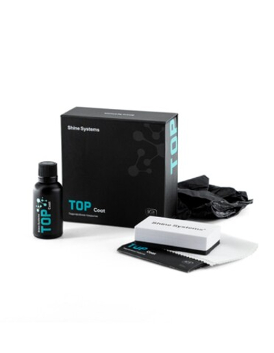Shine Systems TOP Coat - гидрофобное керамическое покрытие для кузова, 30 мл (набор)