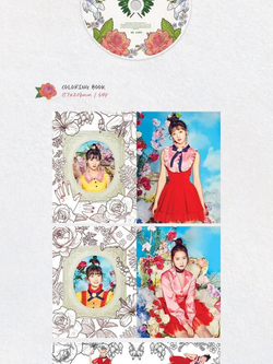 товары OH MY GIRL - COLORING BOOK 4th Mini Album