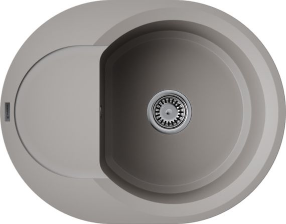 Кухонная мойка OMOIKIRI Sakaime 60E-GR Tetogranit/leningrad grey